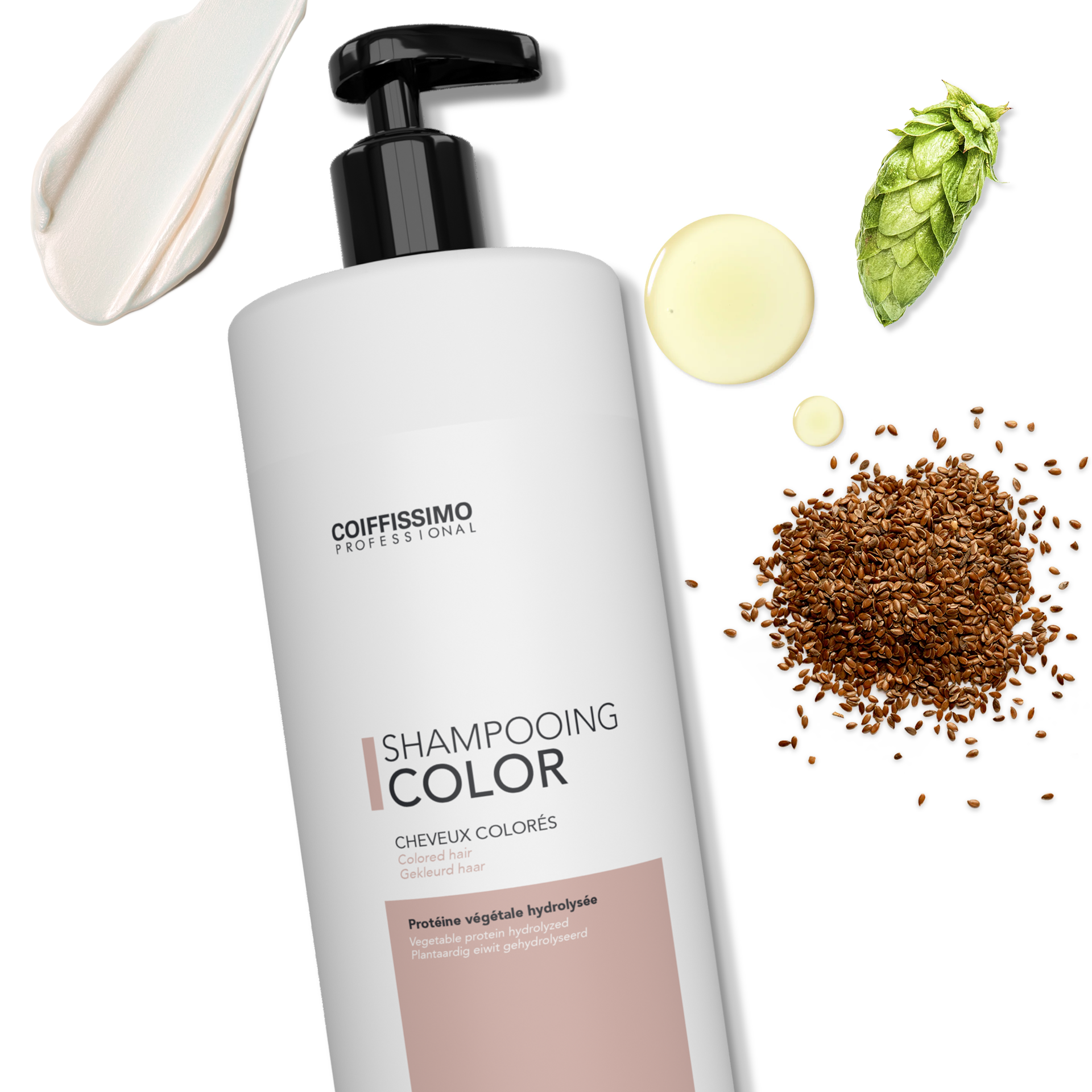 Shampooing Cheveux Colorés - Apport de brillance - 1 litre