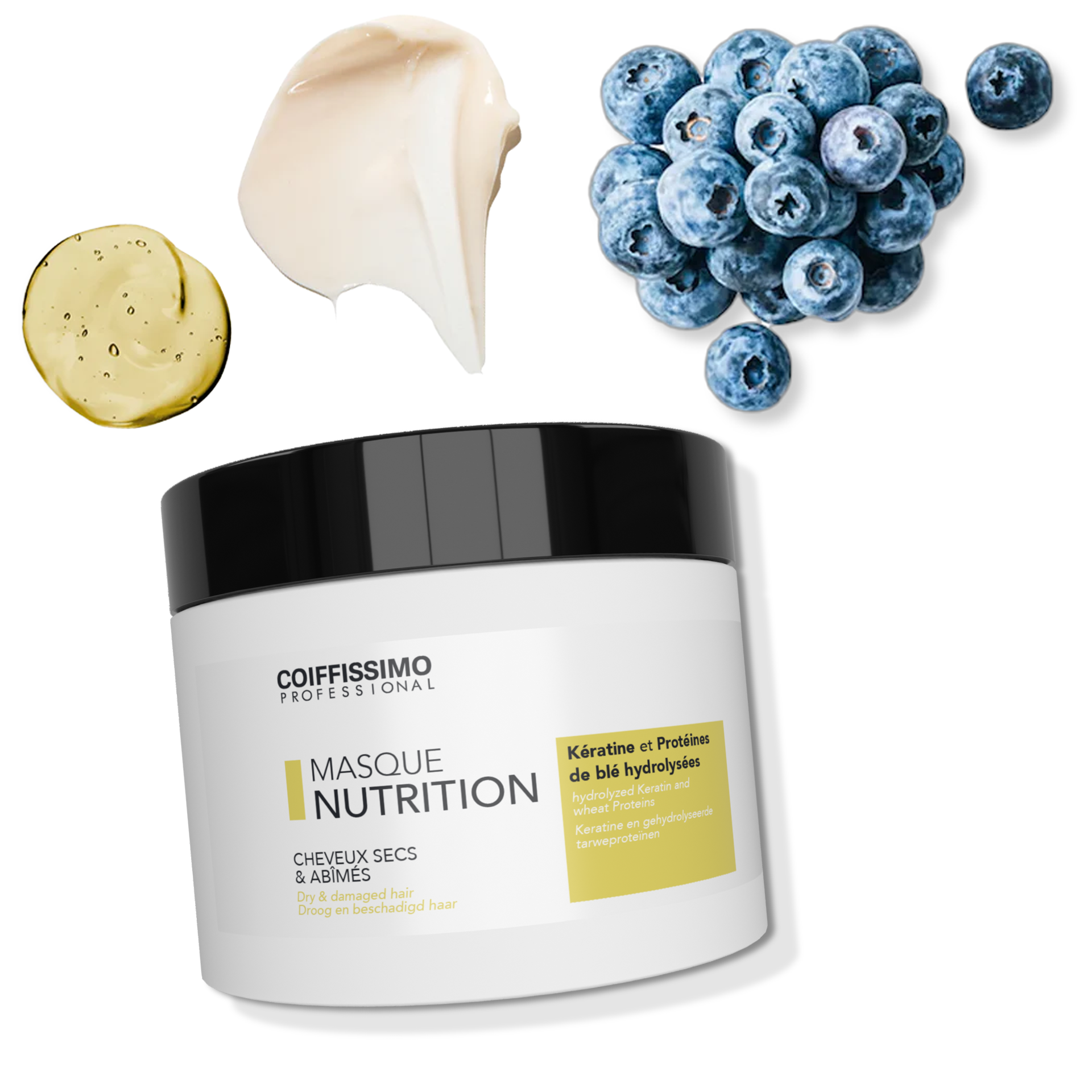 Masque Nutrition - Réhydrate et nourrit le cheveu - 500ml