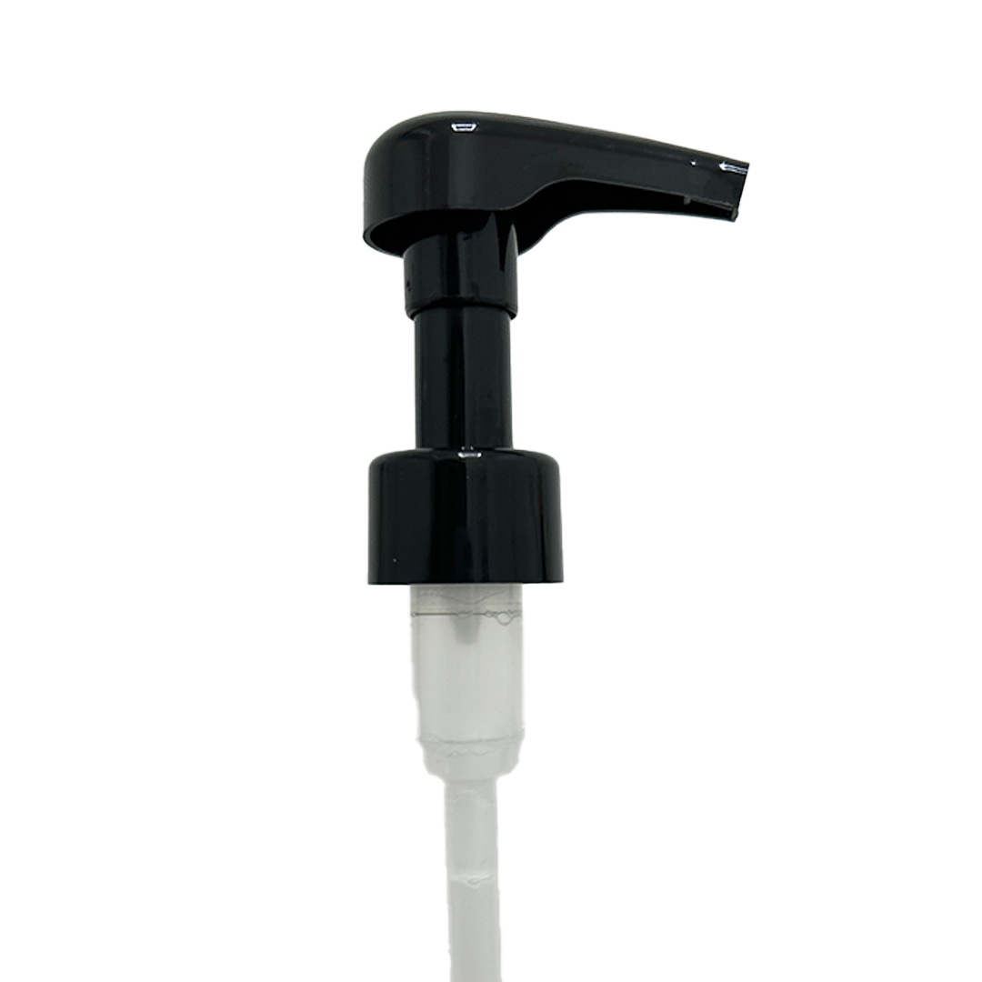 Pompe noire pour shampooing 1L