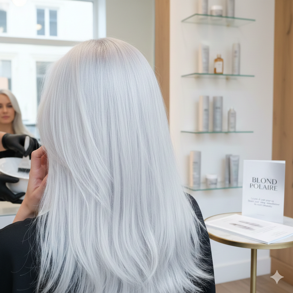 Blond Polaire : Le pas-à-pas pour un blanc pur sans sensibiliser le cuir chevelu.