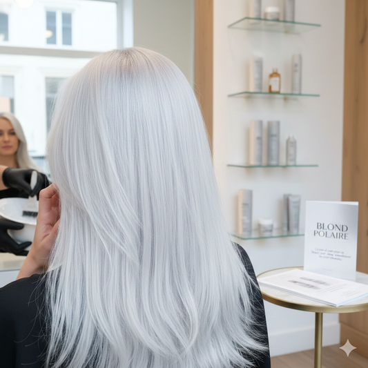 Blond Polaire : Le pas-à-pas pour un blanc pur sans sensibiliser le cuir chevelu.