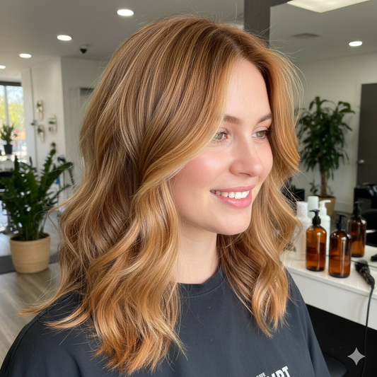 Réussir un Blond Caramel Cuivré