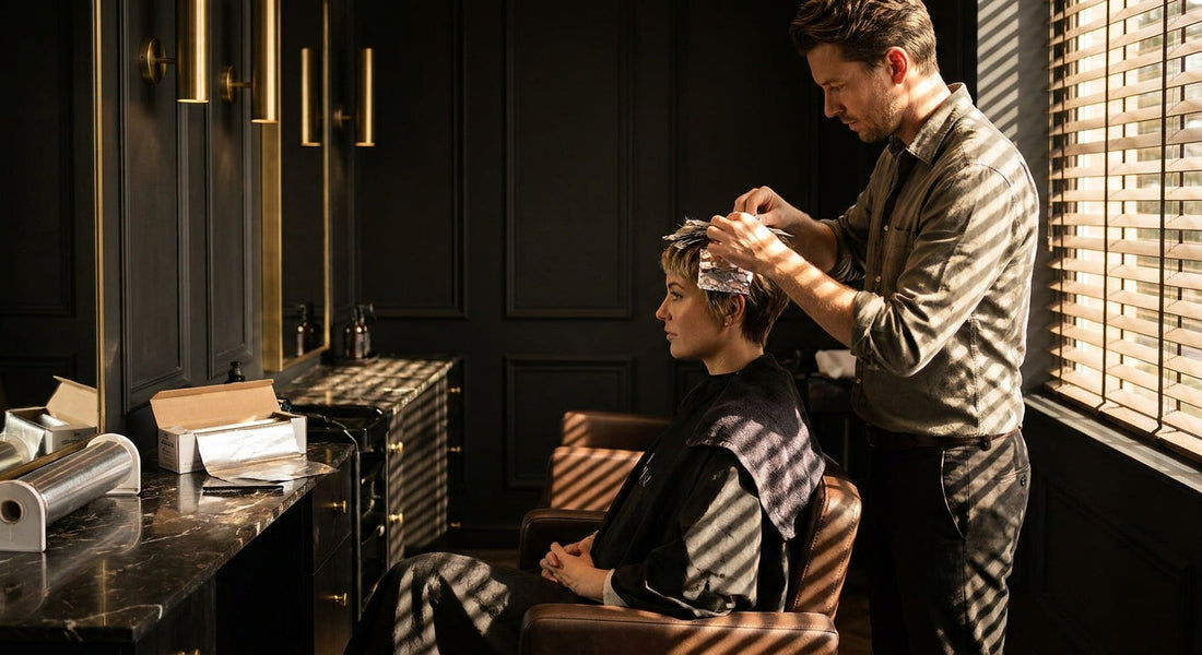 Aluminium de coiffure : feuilles, rouleau ou pop-up ? - gestion de salon de coiffure | Coiffissimo