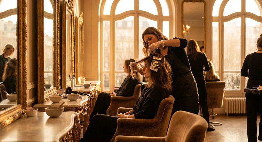 Balayage sur cheveux bruns : techniques et protocole professionnel - decoloration et eclaircissement | Coiffissimo