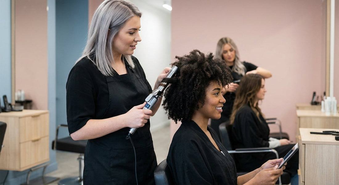 Choisir son fer à boucler pro - gestion de salon de coiffure | Coiffissimo