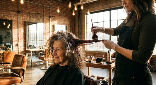 Coiffer les seniors : adapter ses techniques aux cheveux affinés - coloration capillaire | Coiffissimo