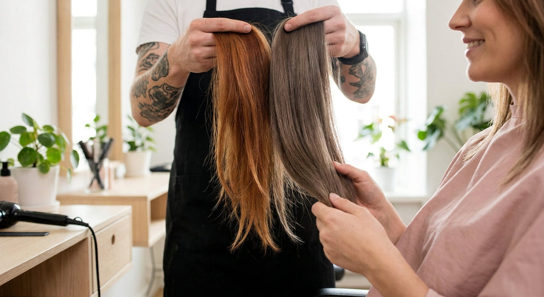 Coloration qui vire au roux : comment rattraper en salon - coloration capillaire | Coiffissimo