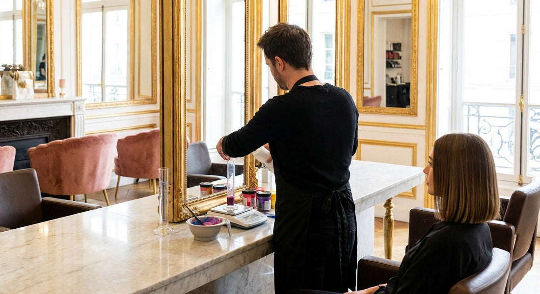 Combien d'oxydant pour 100 ml de couleur : dosages en salon - oxydants et melanges | Coiffissimo