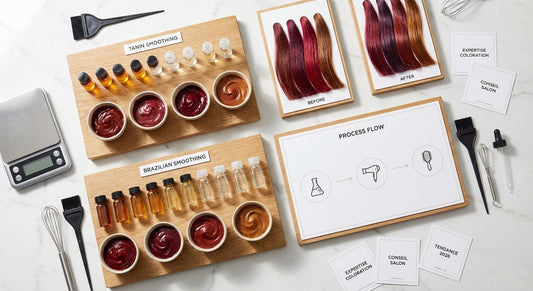 La chimie derrière les lissages au tanin vs lissages brésiliens