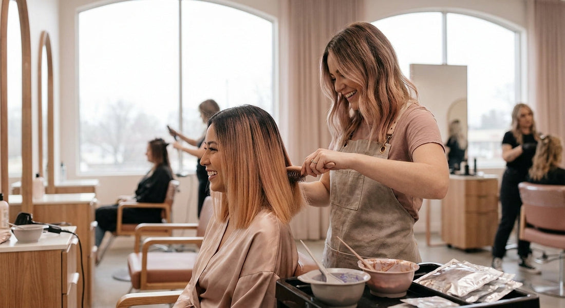 Ombré hair : fondre les démarcations - decoloration et eclaircissement | Coiffissimo