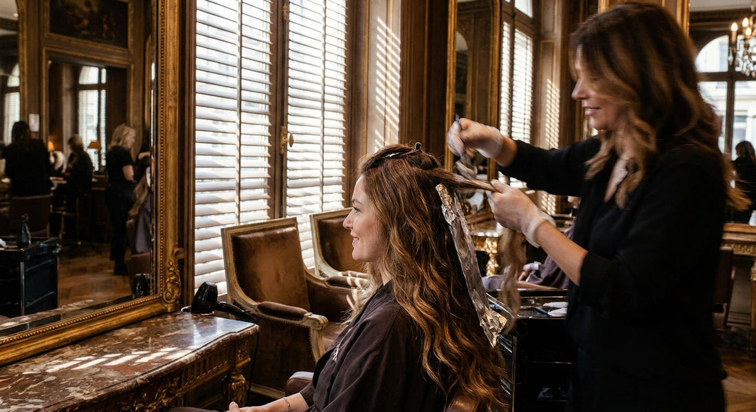 Patine sur cheveux bruns : effets avant/après et protocole en salon - patine et ton sur ton | Coiffissimo