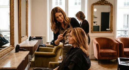 Qu'est-ce qu'un balayage en coiffure ? Définition technique - decoloration et eclaircissement | Coiffissimo