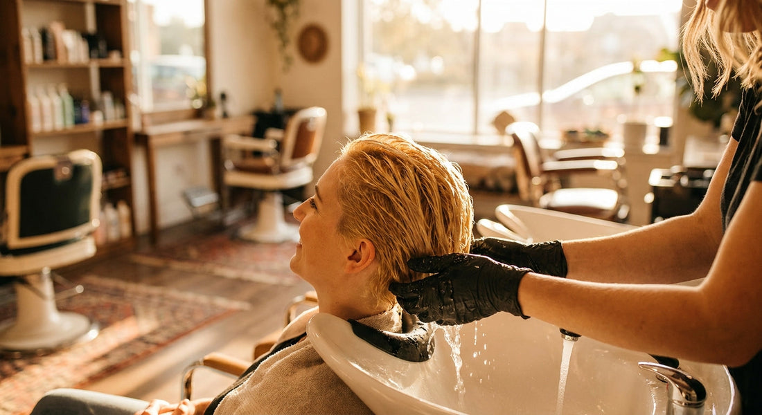 Shampoing américain : technique rapide - decoloration et eclaircissement | Coiffissimo