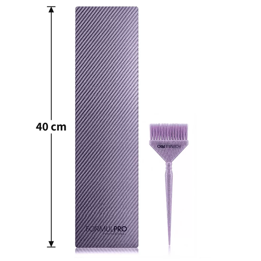 Pinceau à paillettes et planche en fibre de carbone