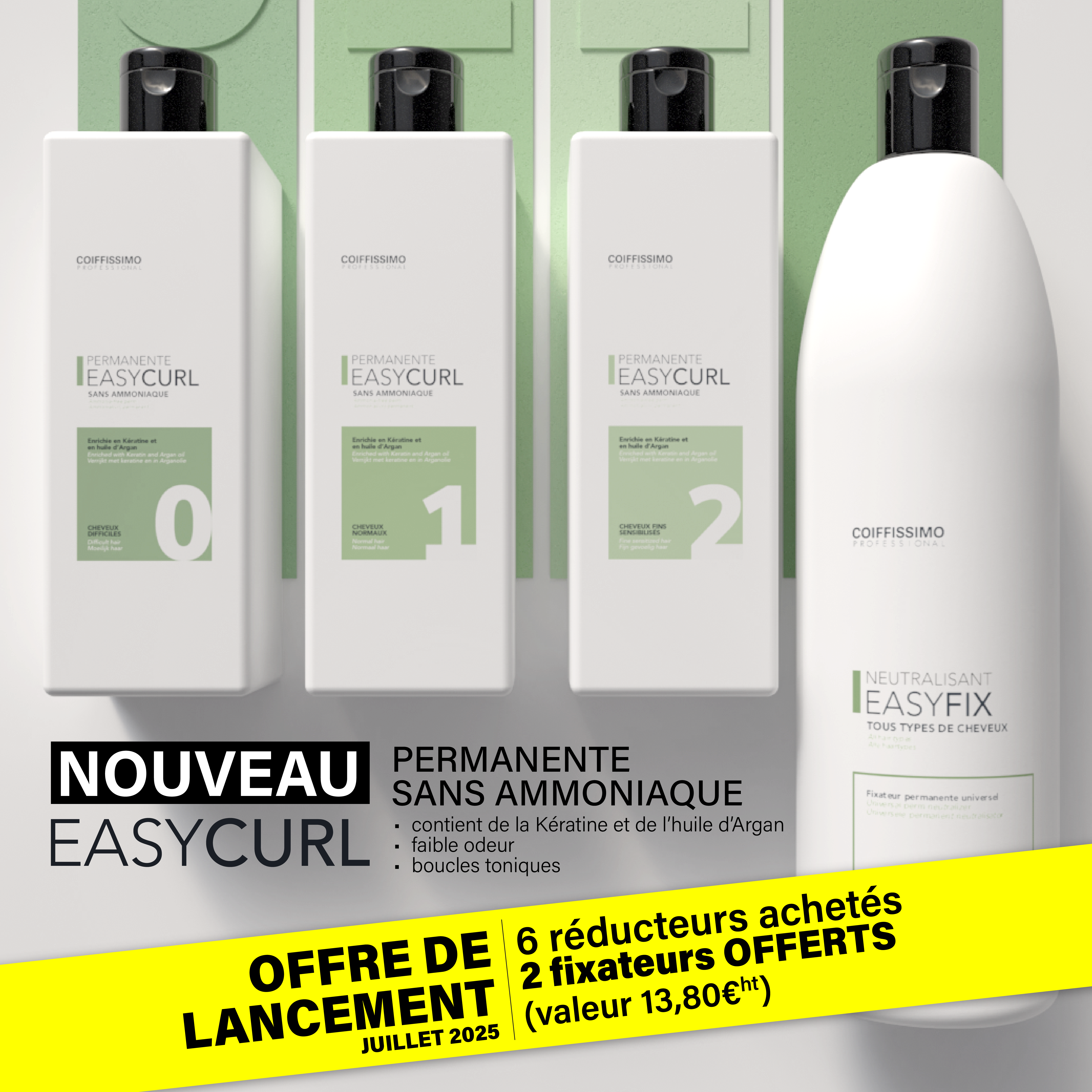 Permanente sans ammoniaque EasyCurl