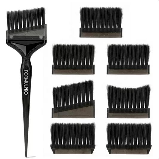 Pinceau de coloration à tête interchangeable