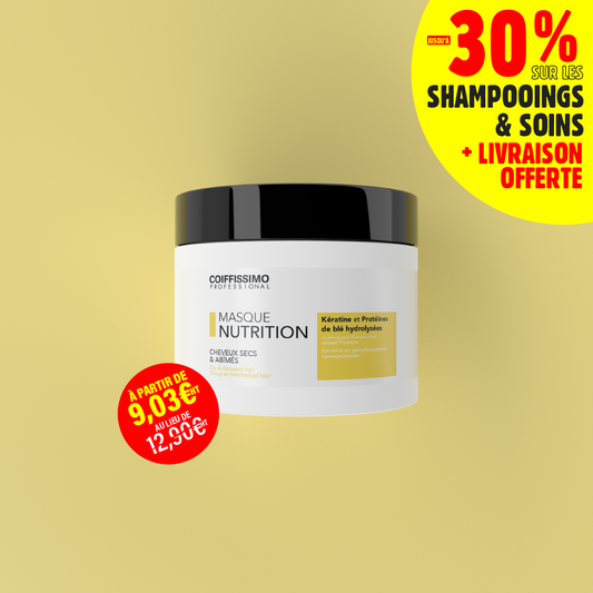Masque Nutrition - Réhydrate et nourrit le cheveu - 500ml