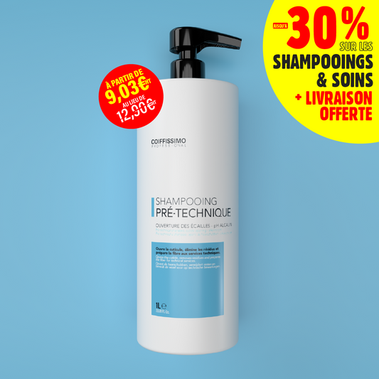 Shampooing pré-technique pH alcalin - 1L