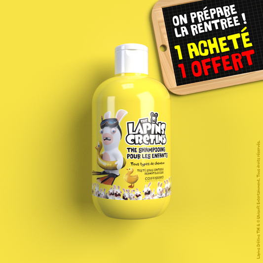 🎁 Shampooing Lapins crétins pour les enfants (100% off)