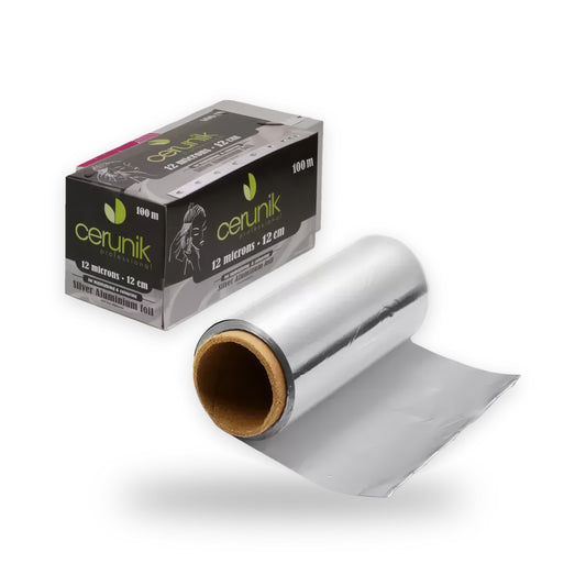 Boîte et rouleau d'aluminium Cerunik 12 microns, 12 cm x 100 m