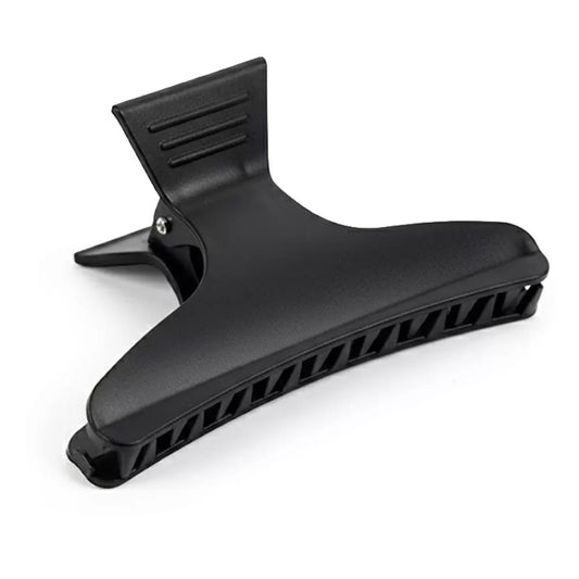 Pince crocodile noire 8 cm