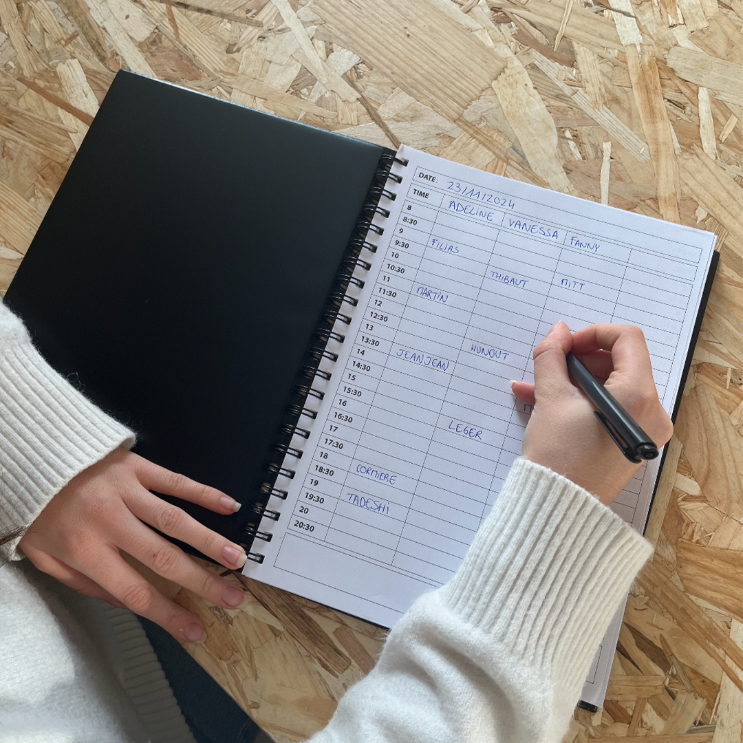 Carnet de rendez-vous - Sibel