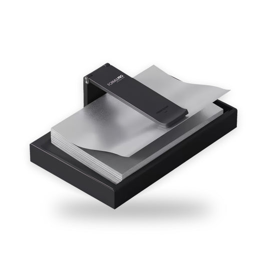 Clik Alu, distributeur de feuilles