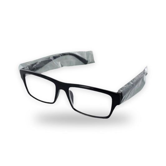 Lunettes aux branches protégées par des fourreaux