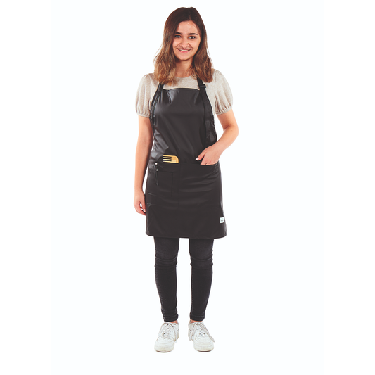 Tablier noir imperméable